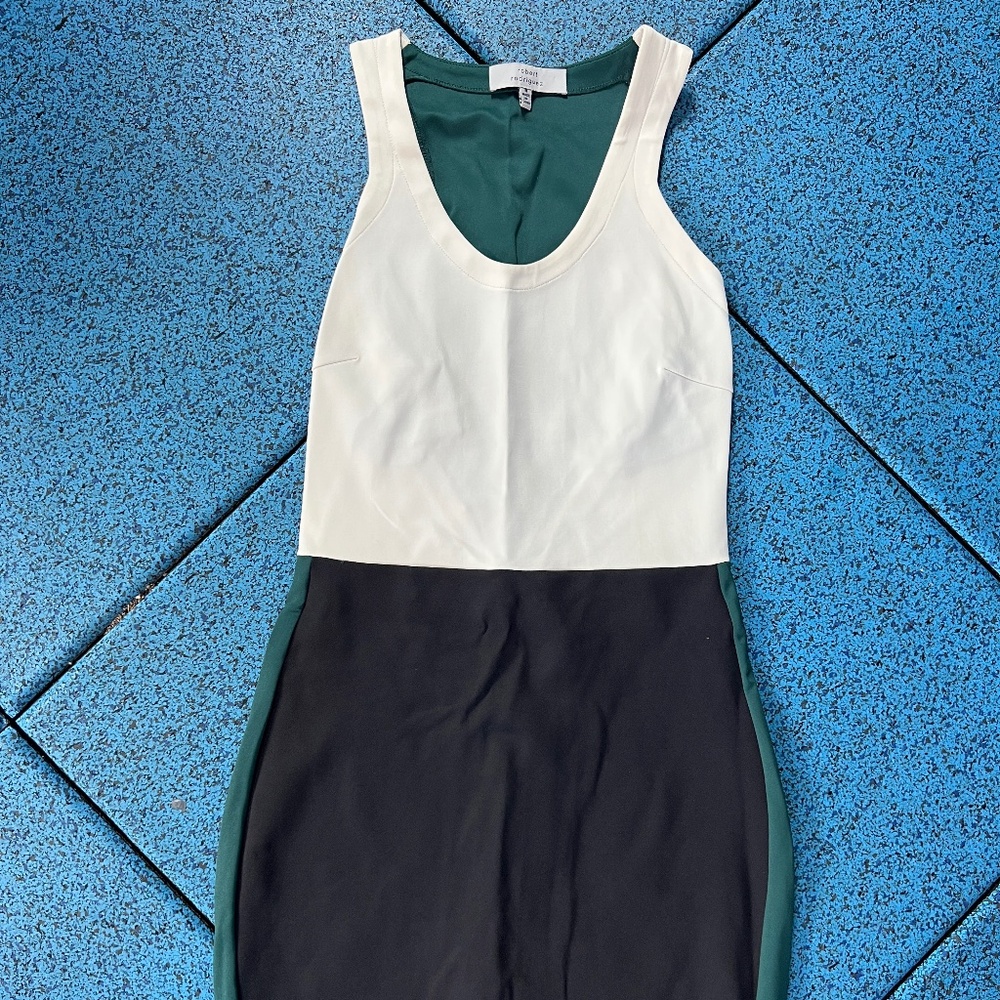 Robert Rodriguez stretch bodycon minidress with cutouts size 8